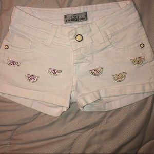 YAKKO Jean shorts